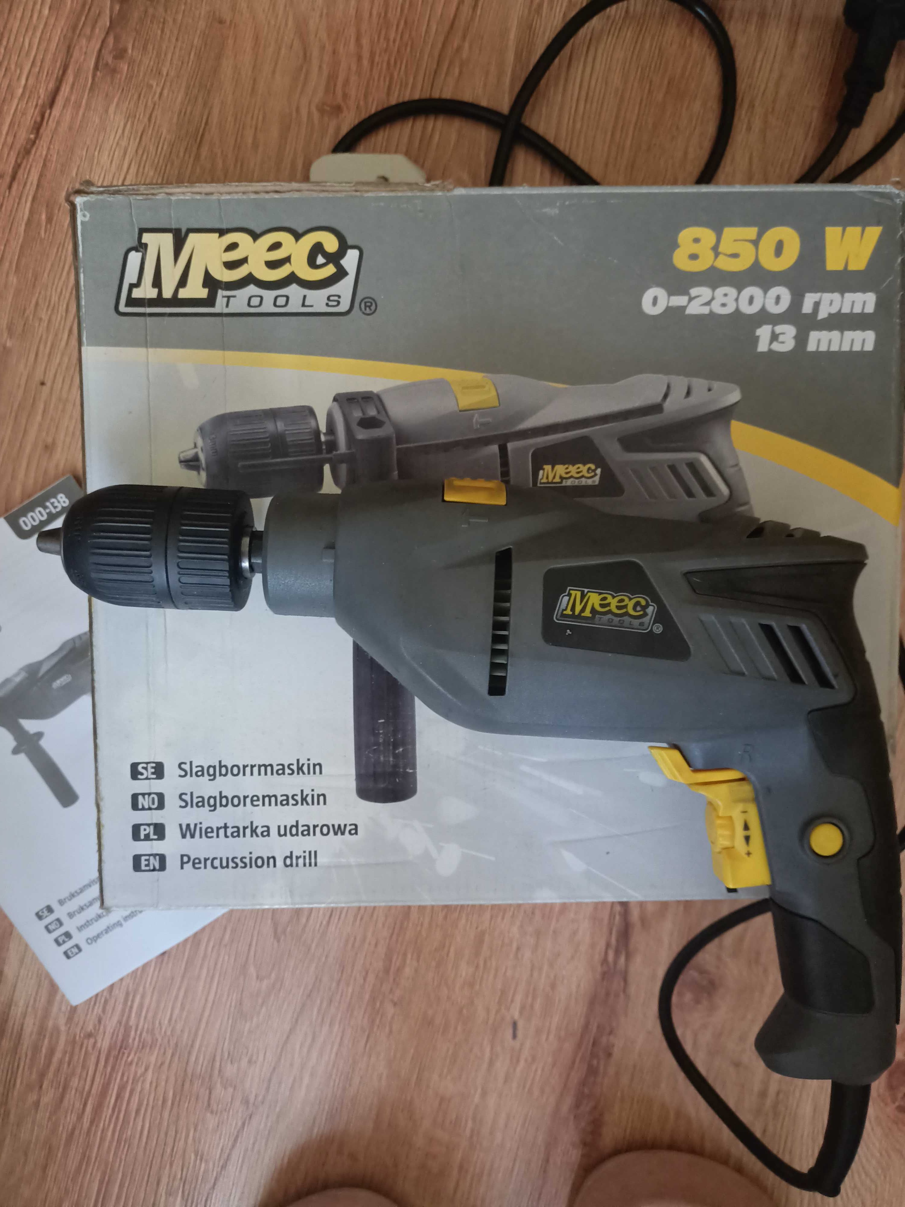 Wiertarka udarowa Meec Tools 850 W