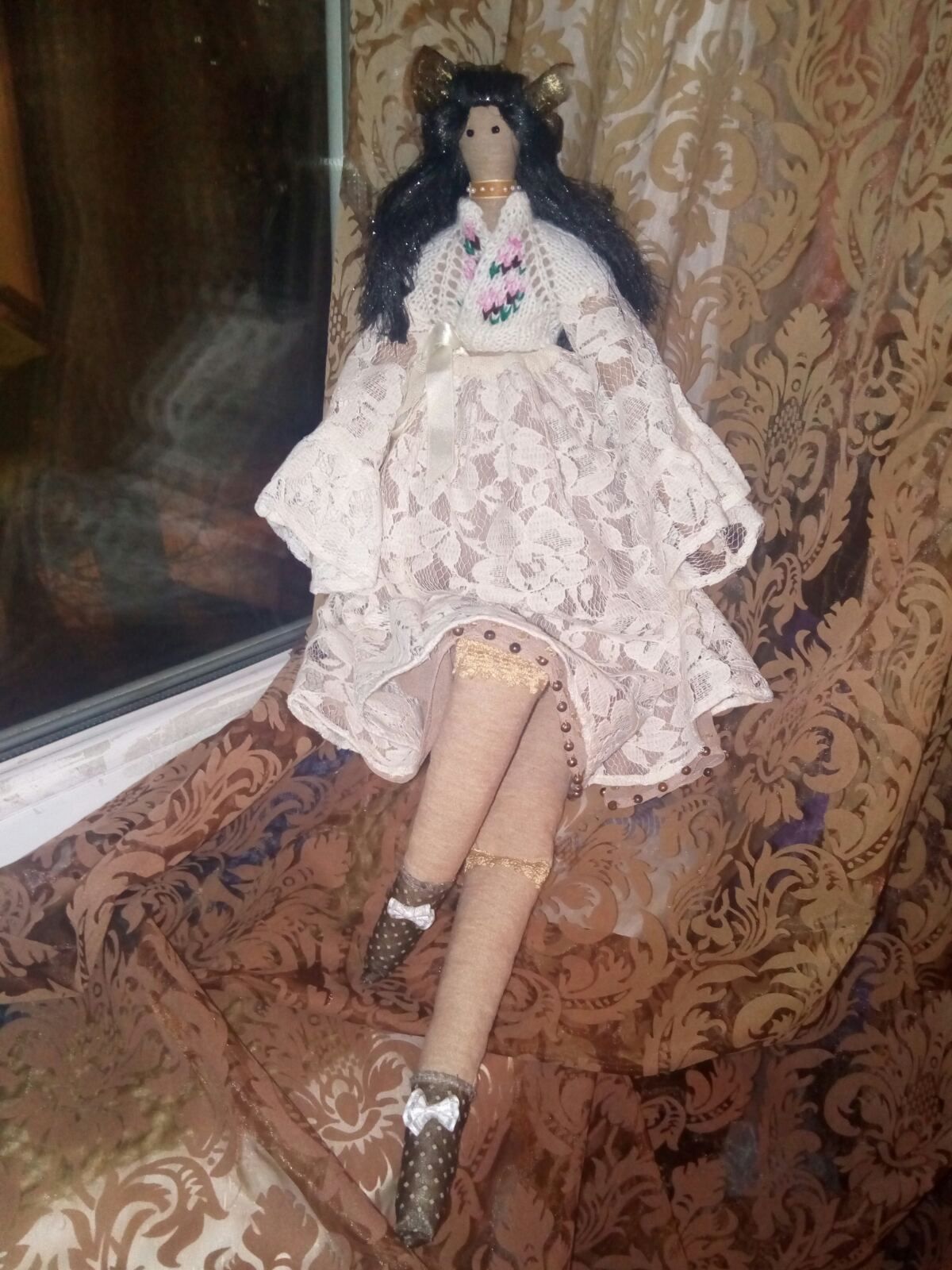 Дизайн кукол Тильда, высота 80 см
