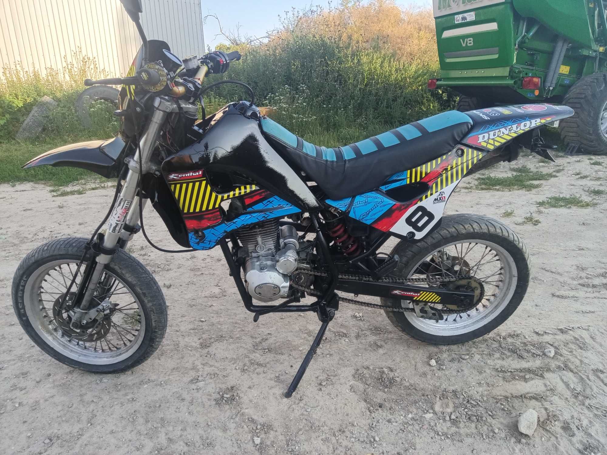 enduro gilera200/50 cc zarejstrowany transport cały kraj