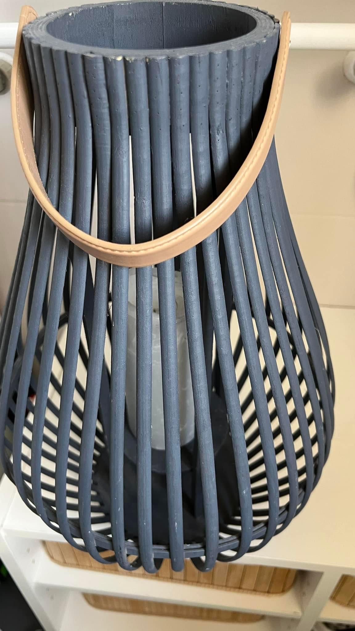 Lampion ozdobny wysoki boho
