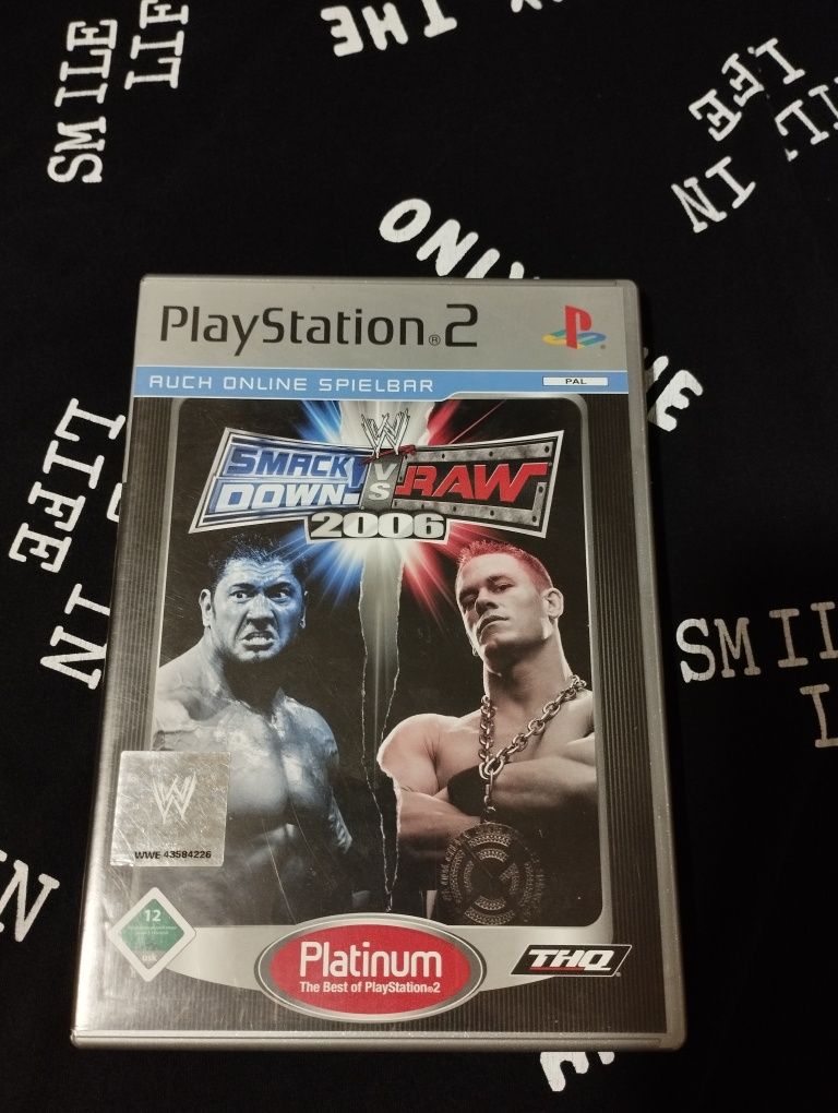 Продам ігру оригінал WWE SmackDown vs Raw 2006 Sony Playstation 2 PS2