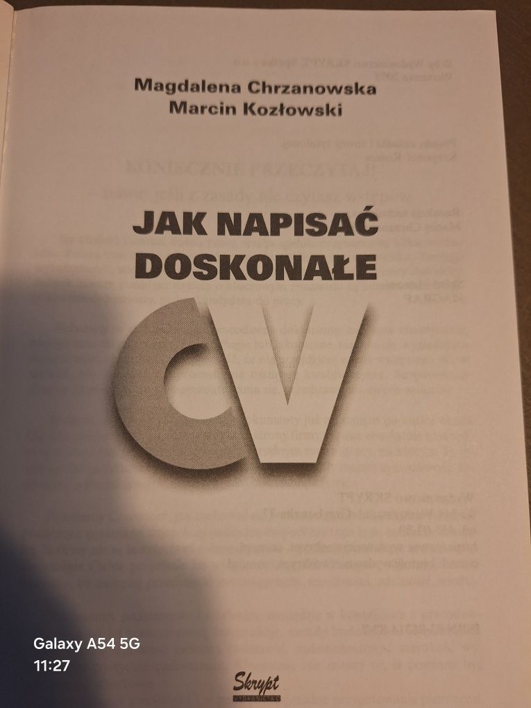 Jak napisać doskonałe CV