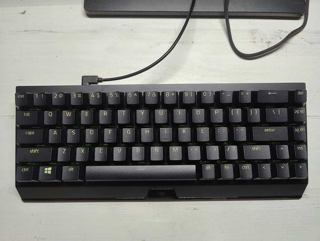 Razer BlackWidow V3 Mini HyperSpeed Mechanical Gaming Keyboard - Black