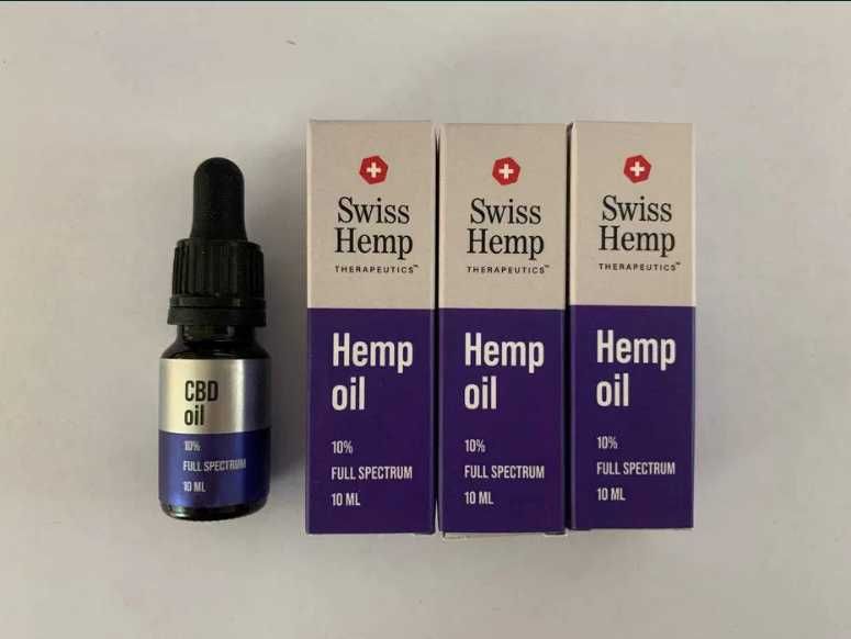 CBD Масло и капсулы Олія Swiss Hemp Швейцария стресс боль сон