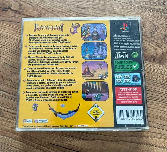 Rayman PSX PlayStation 1