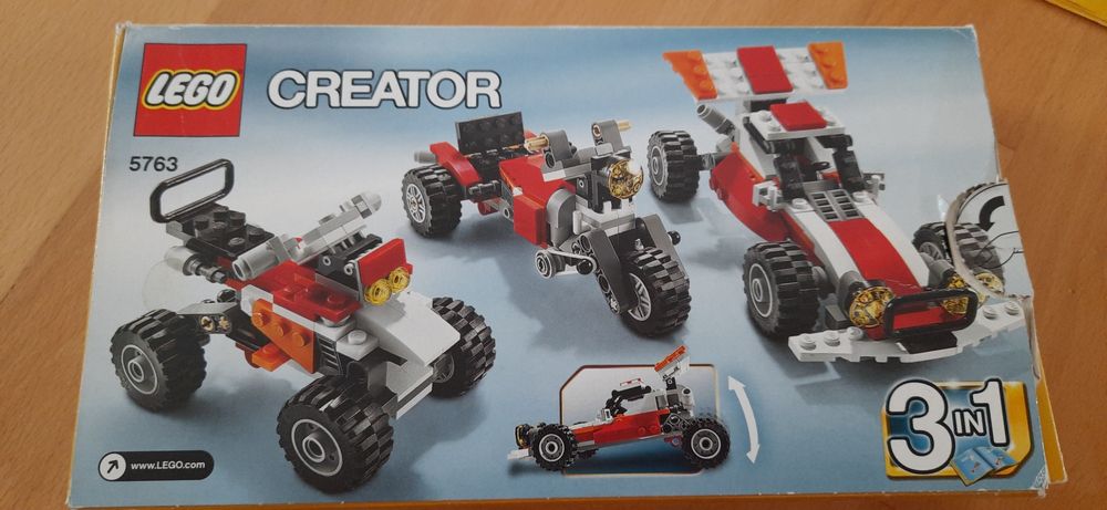 Lego Creator 5763  pustynny samochód terenowy