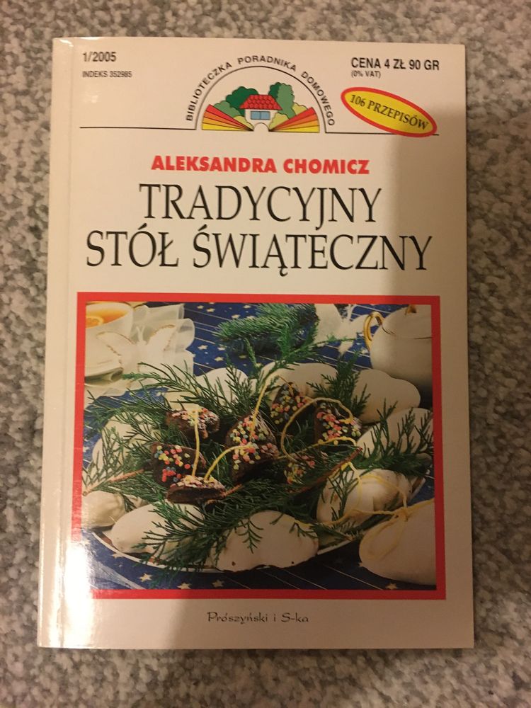 Tradycyjny stół świąteczny Aleksandra Chomicz