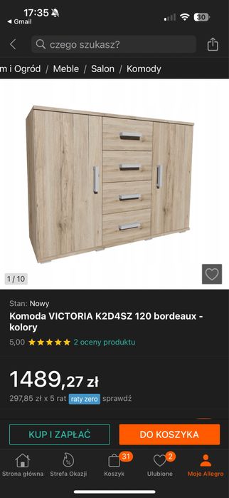 Sprzedam Komode i szafe