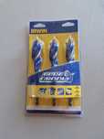 3x Brocas madeira Irwin - 20mm 22mm 25mm alta performance