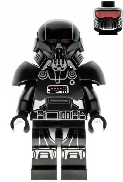 Nowa figurka Lego Star Wars sw1161 Dark Trooper z blasterem