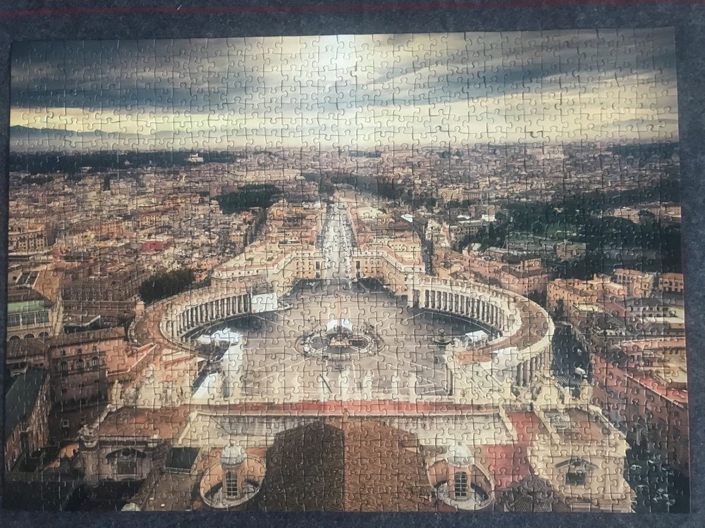 Puzzle 1000 architektura foto Watykan