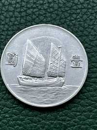 Серебряная монета 1 долар 1933 Джонка оригинал