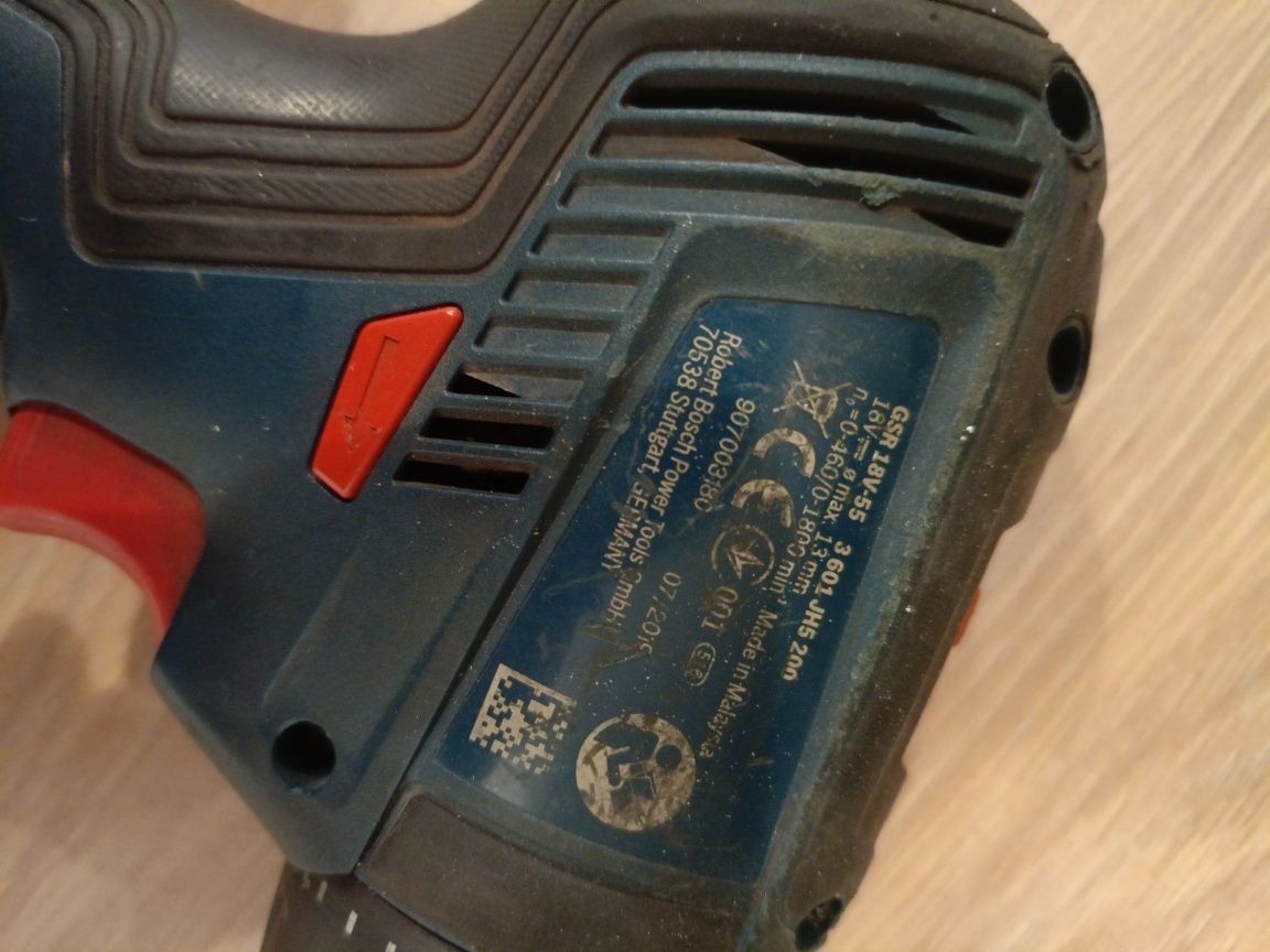 Wiertarko wkrętarka Bosch GSR 18V-55 akumulatorowa Professional