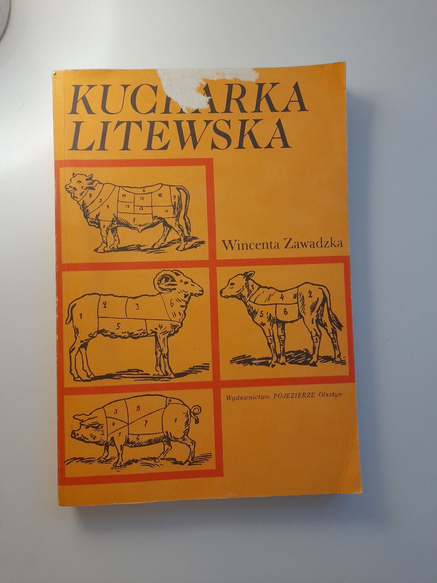 Książka kucharka litewska Wincenta Zawadzka