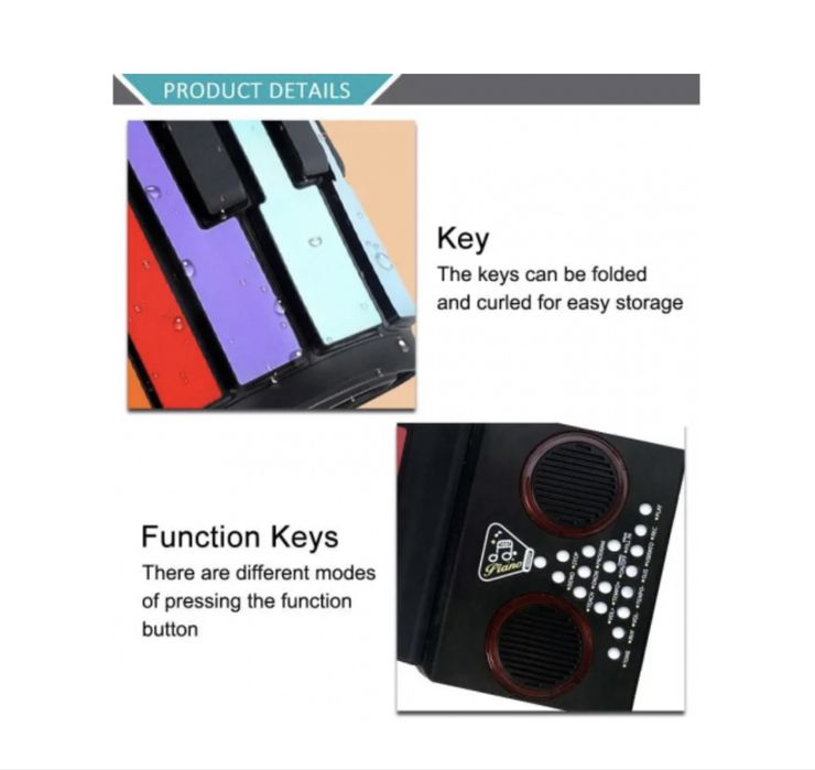 Дитяче піаніно синтезатор ТК 666-21