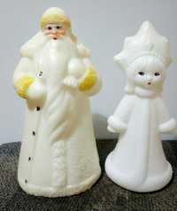 Детские игрушки Дед мороз и снегурочка.