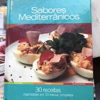 Vários livros de receitas culinária