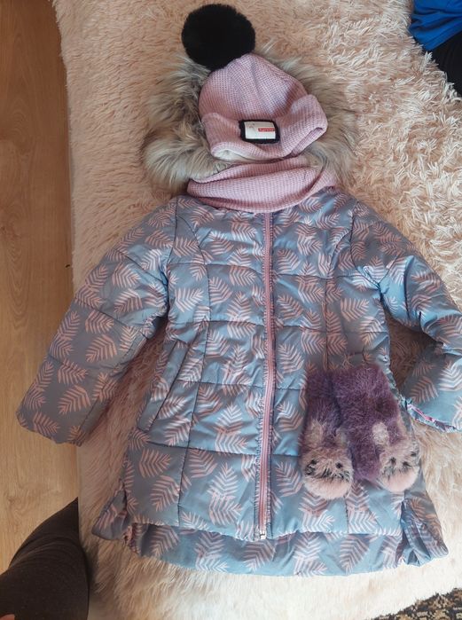 Куртка для дівчинки зимова