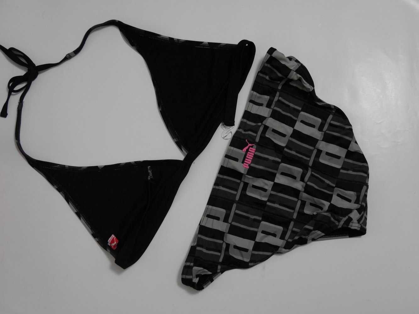 PUMA Halterneck Bikini Nowy Strój Kąpielowy Damski E 36B-38B Infinitex