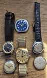 Zegarek Junghans męski mechaniczny zestaw 6 szt. Vintage kolekcja  au