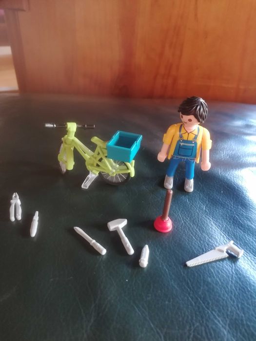 Playmobil Canalizador de bicicleta 4791