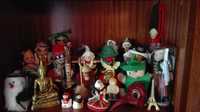Coleção figuras bonecos trajes de todo o mundo cerca de 100 figuras