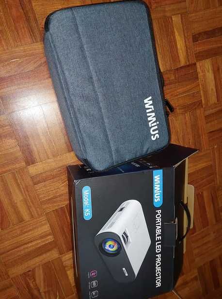 Projetor WiMiUS / WiFi Mirroring / 7000 Lumens / 1080p / Bolsa (NOVO)