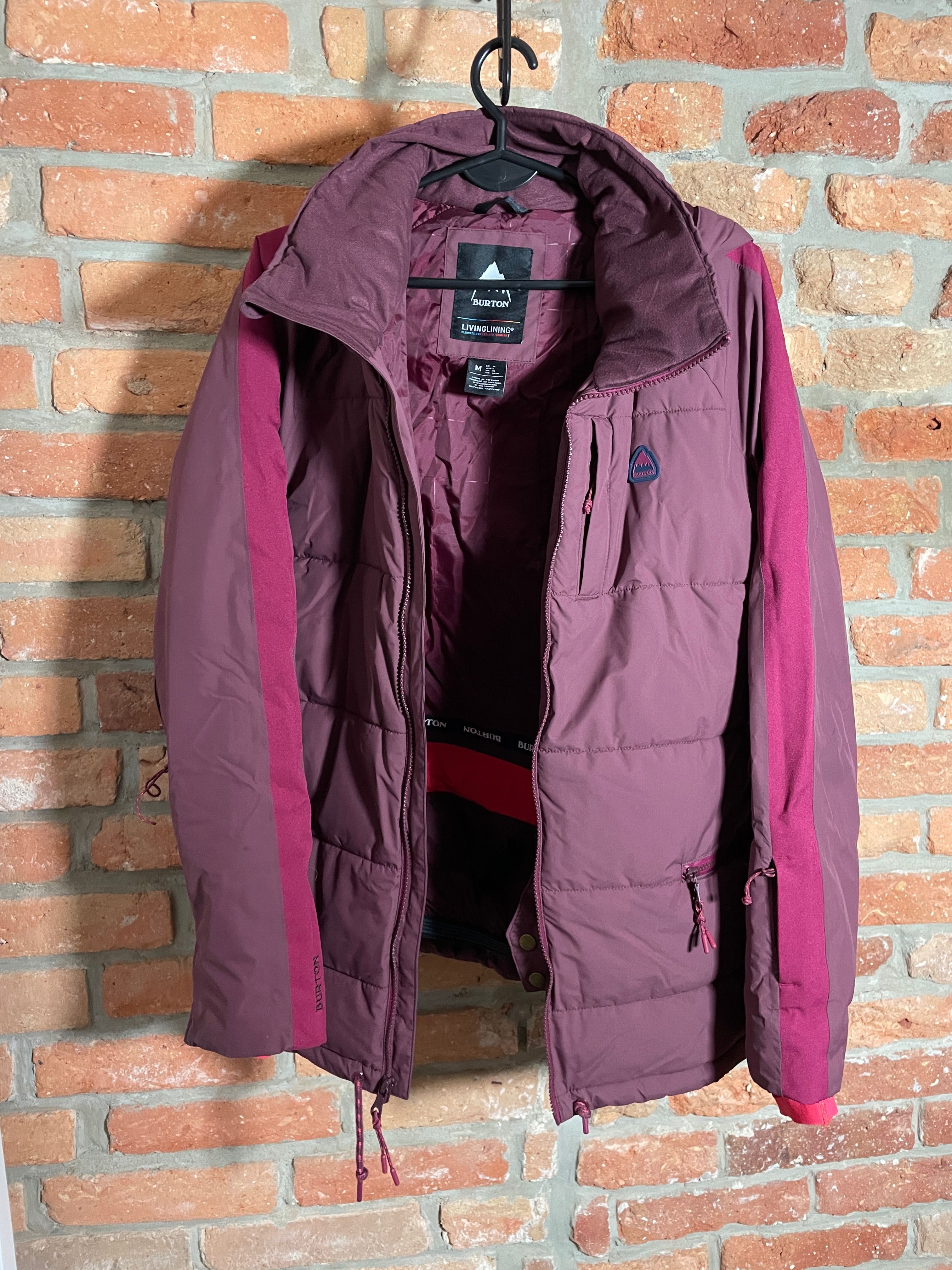 Burton M kurtka snowboard damska living linning
