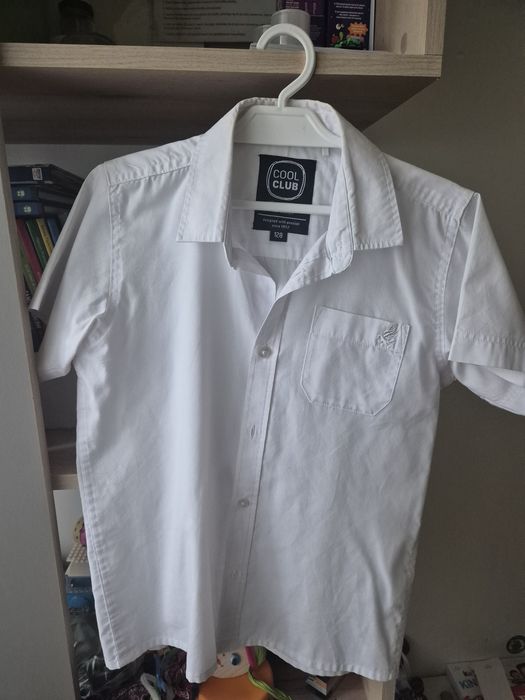 Koszula biała Smyk Cool club roz. 128