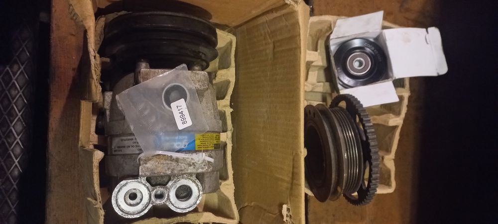 Компресор кондиционера, Ланос  75000 км. пробег.