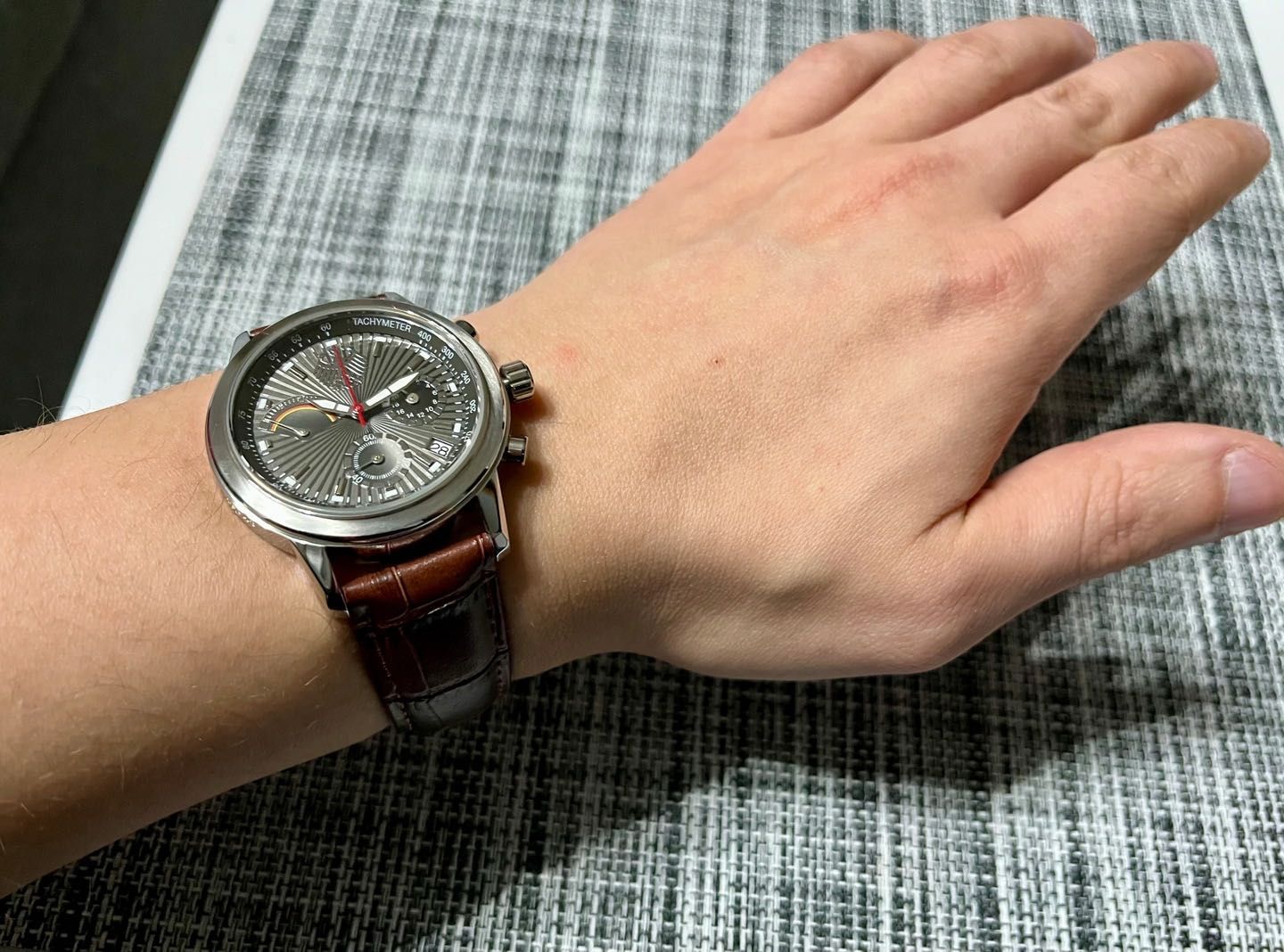 Zegarek Męski Orzeł Prawo i Wolność Seiko mechaquartz caliber VK83
