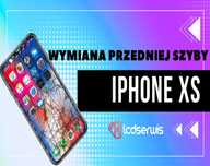 Regeneracja wymiana samej zbitej szyby iPhone XS