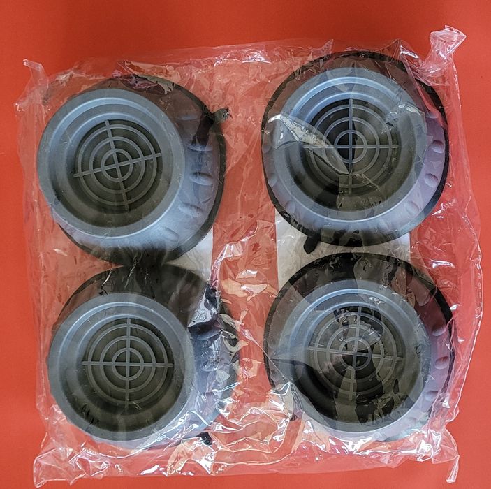 Tłumiki drgań do pralki. 4 sztuki. 
4 sztuki.