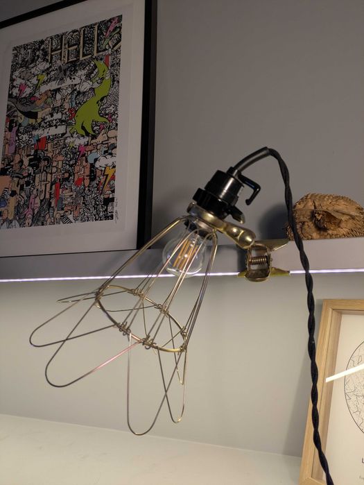 2 Candeeiros Mola Estilo Industrial