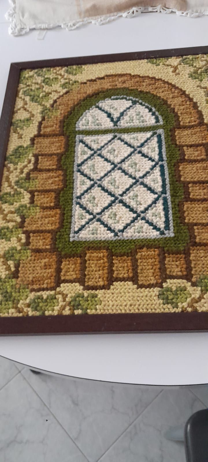 Quadro em ponto fino de Arraiolos