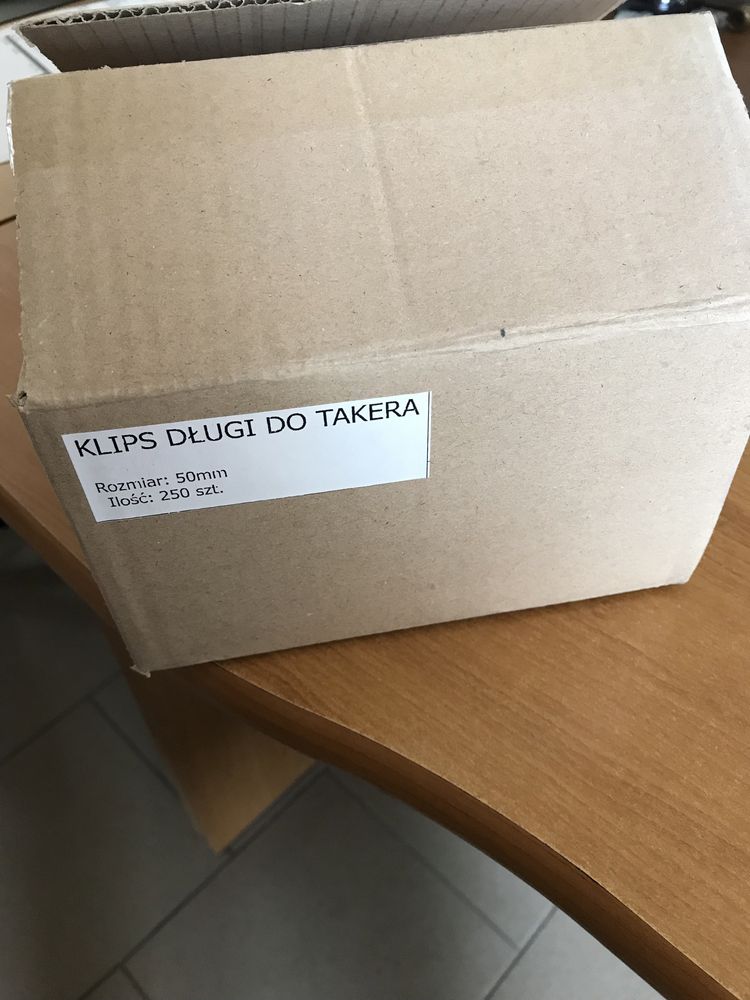 Klips do takera zgrzewany