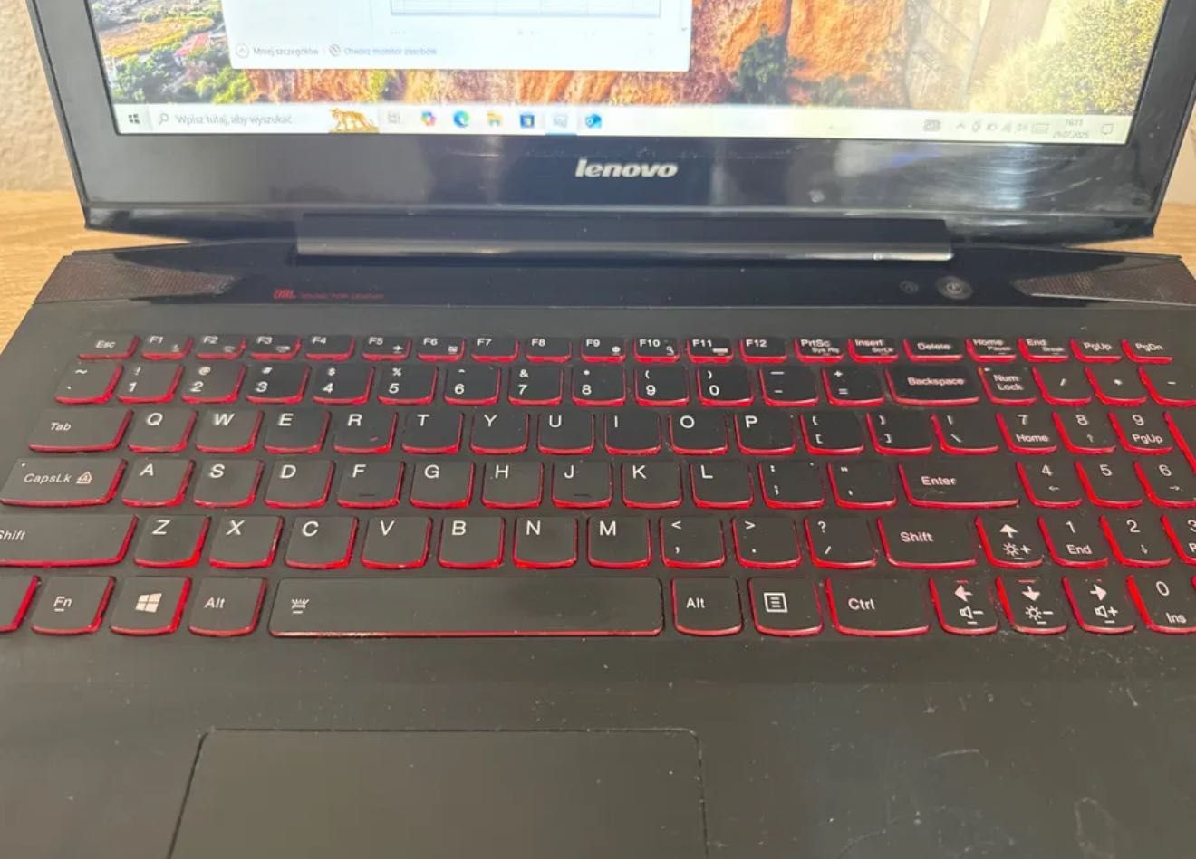 Najtaniej na olx gamingowe Lenovo Y50-70 , 480GB SSD 8Gb RAM Gtx 960M
