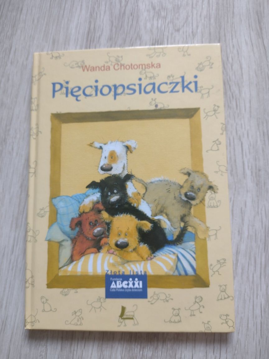 Książka "Pięciopsiaczki"