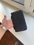 Чоловічий чорний клатч Louis Vuitton
