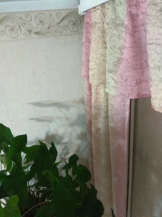 PRL Zasłony z szerokim lambrekinem