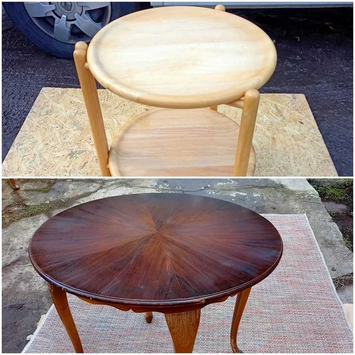 Antyczne Stare Drewniane Stylowe Meble