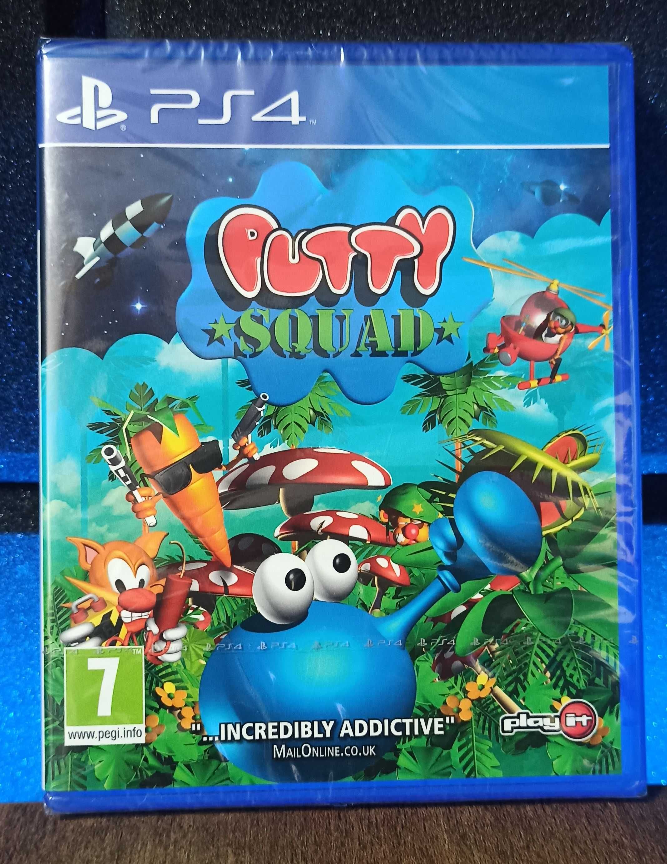 Putty Squad PS4 / PS5 - prosta platformówka dla dzieci, rzadki tytuł!