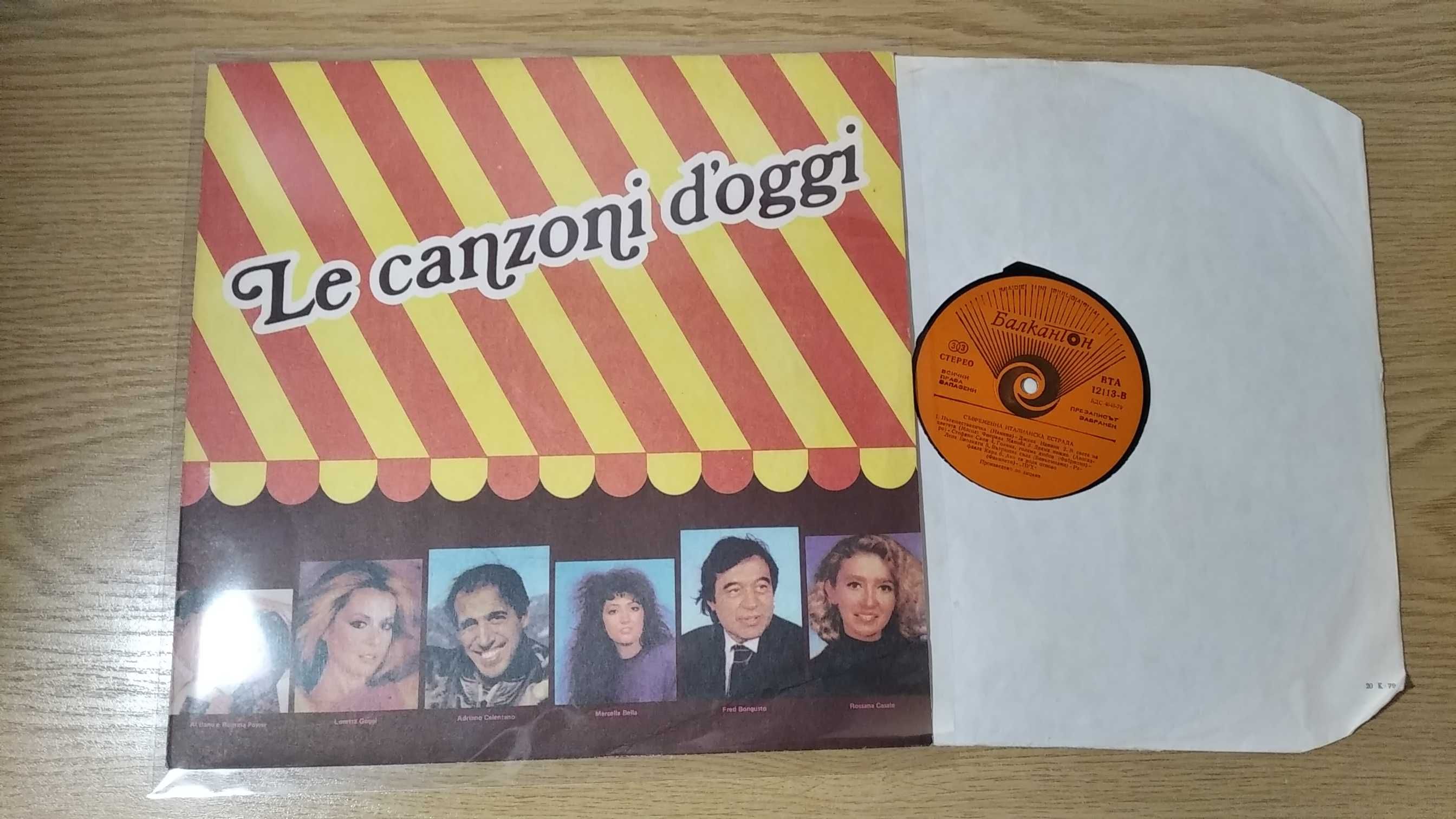 Winyl Le canzoni d'oggi Various Italiano VG "Sempre, sempre"