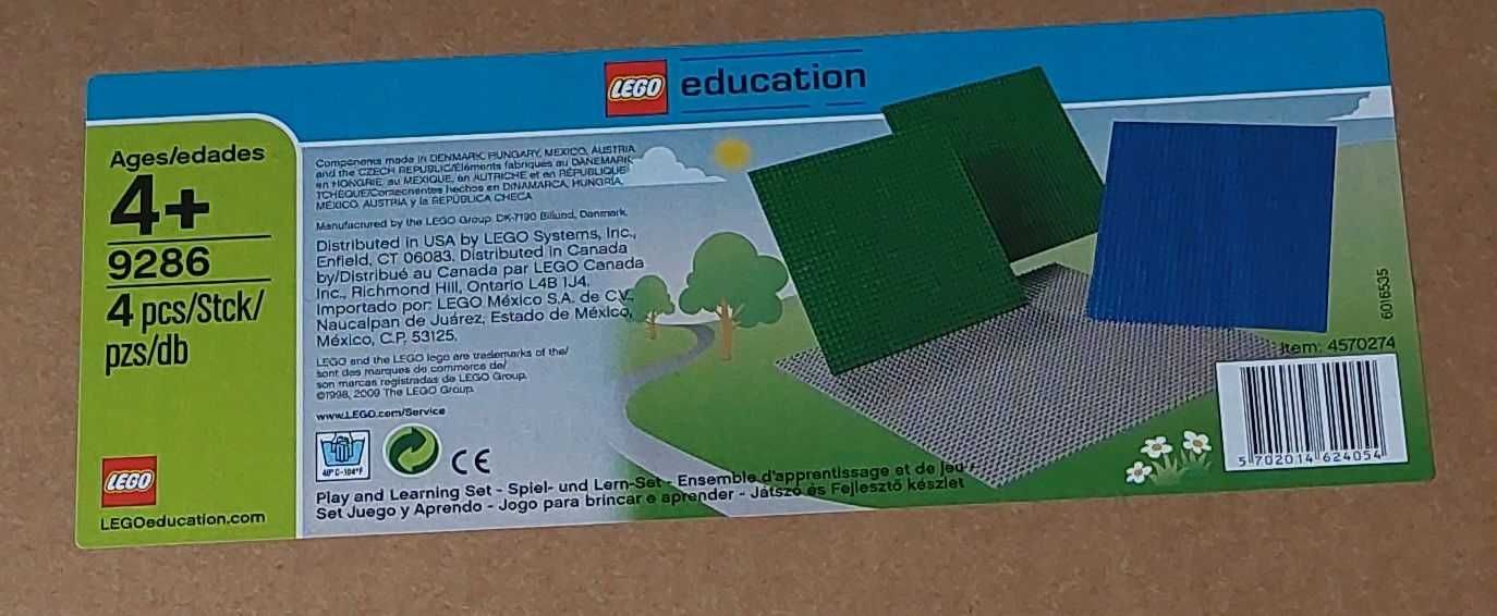 Duże podkłady klocków LEGO Education  nr 9286