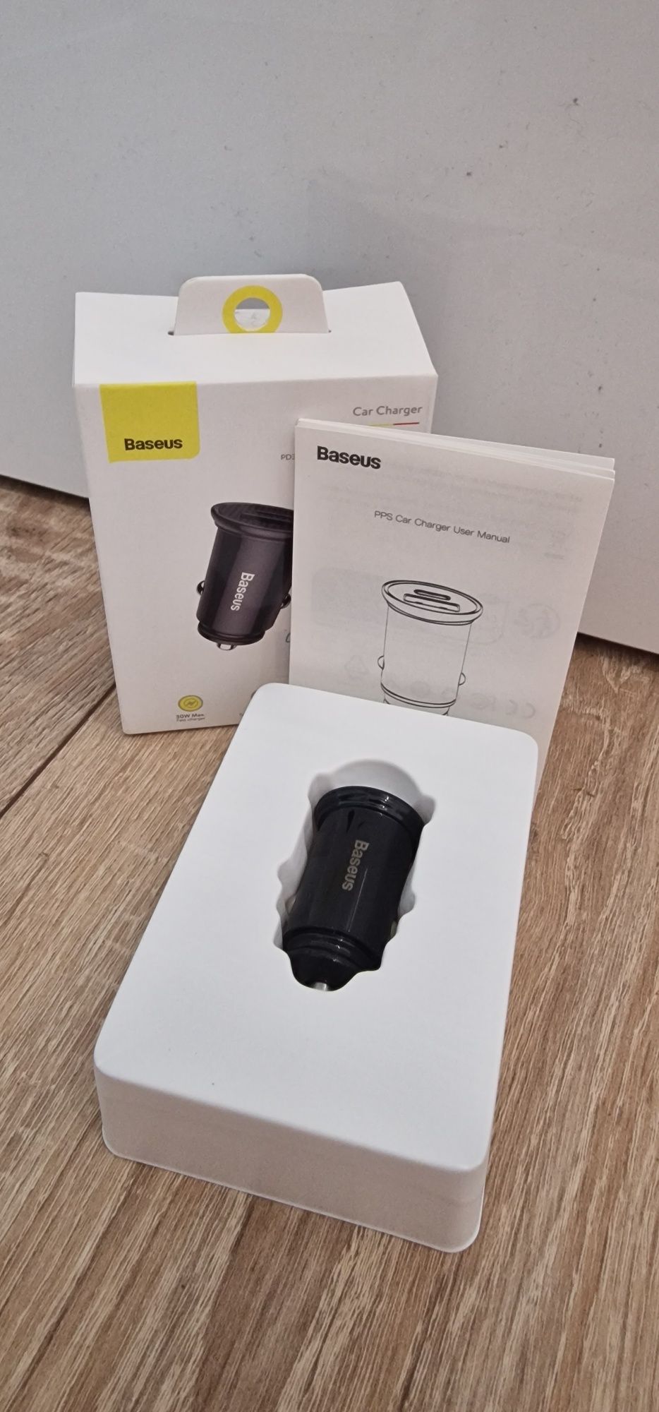 Ładowarka samochodowa Baseus Circular PD QC4.0+ 5A 30W podwójna