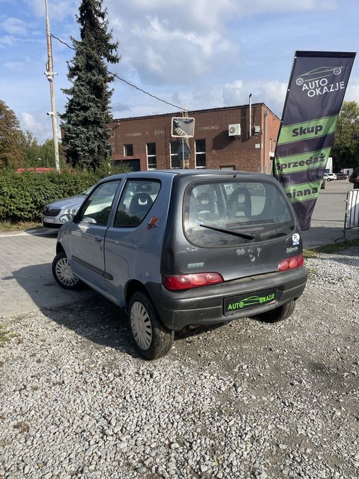 Fiat Seicento 1.1b// oszczędny// niezawodny// do miasta// zamiana