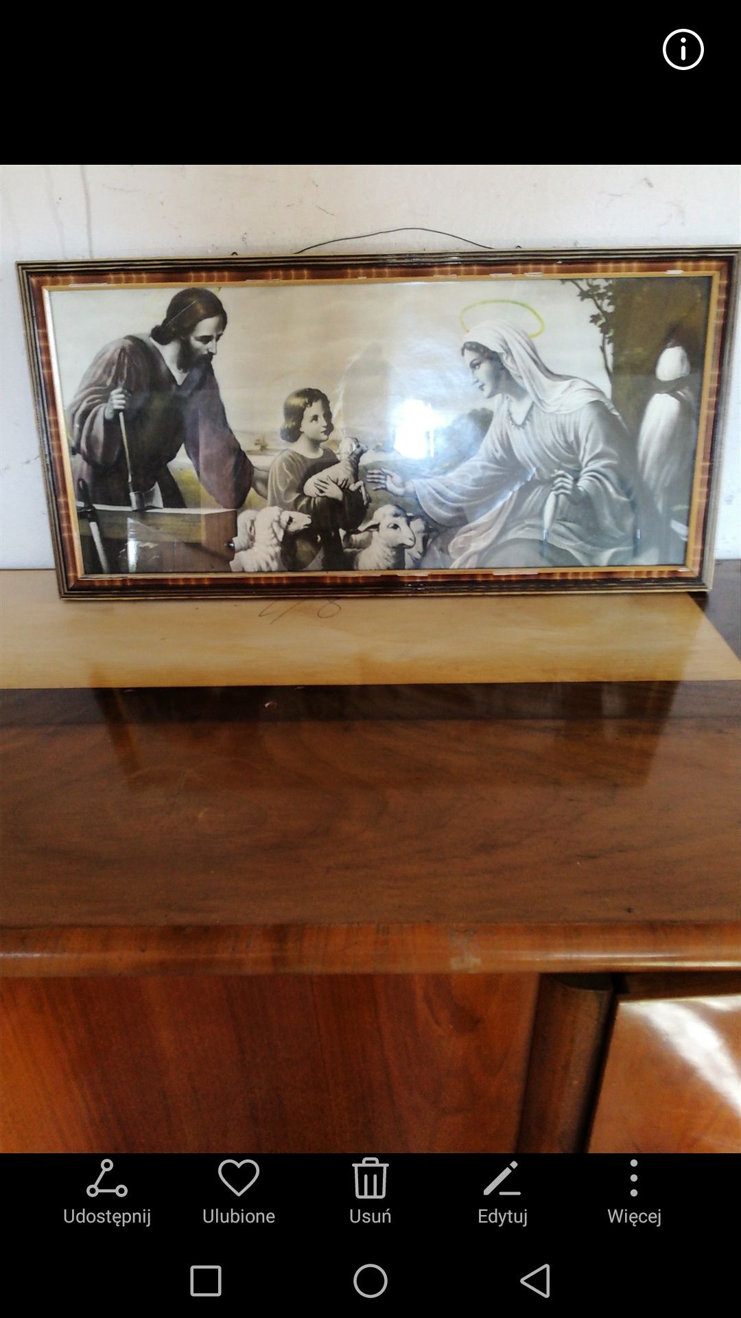 Obraz Swiety duży Św Rodziny