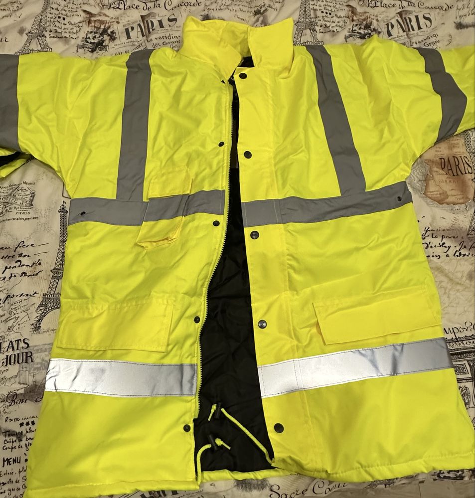 Зимняя утеплённая рабочая куртка унисекс Reis workwear Польша