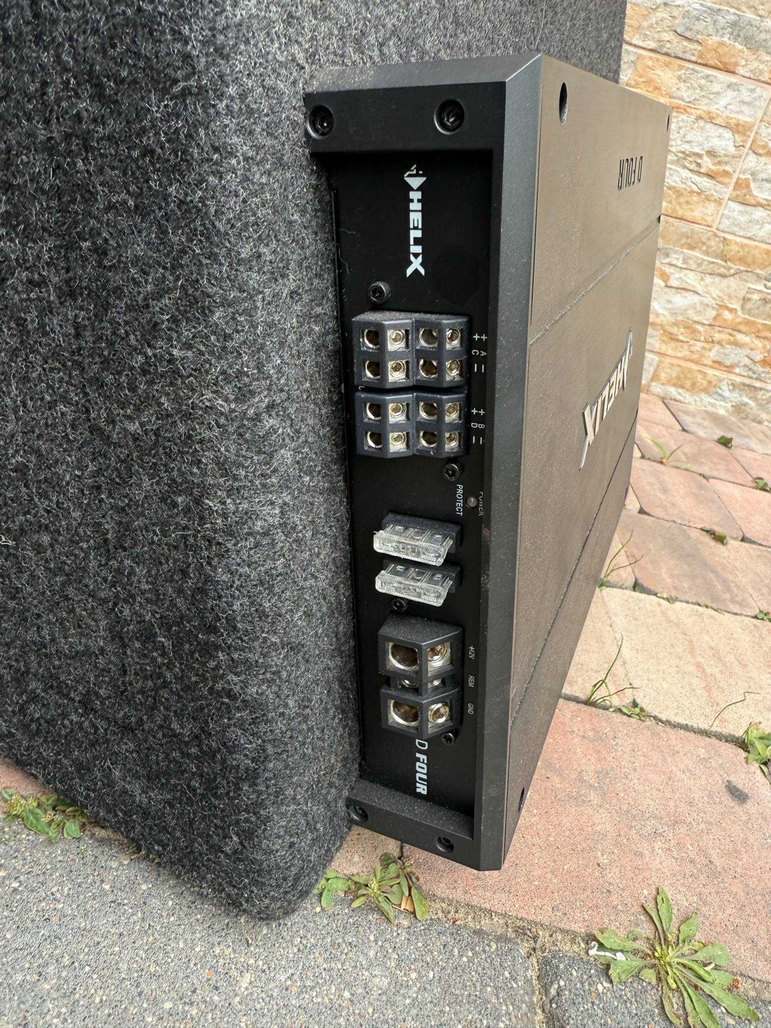 Wzmacniacz HELIX D FOUR + subwoofer