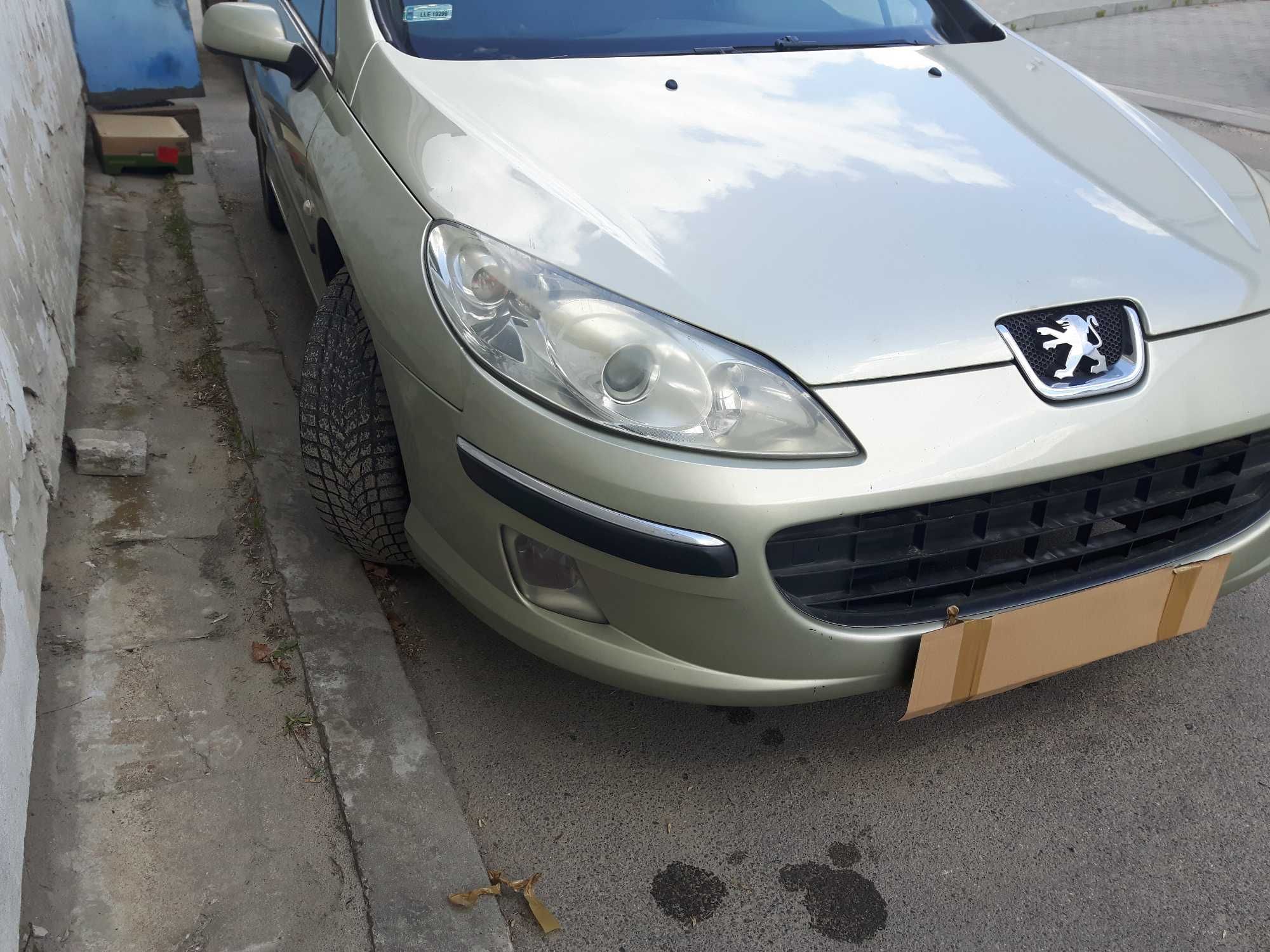 Peugeot 407 2,0 HDI 2006 r.- Przód